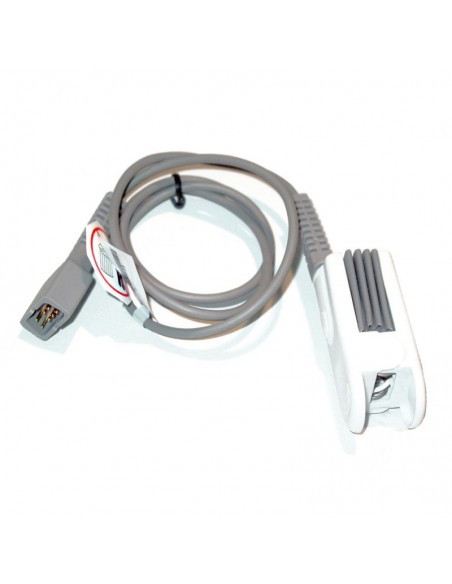 SPO2 SENSOR DE PUNTA SUAVE DE SILICONA, ADULTO, 1M, REUSABLE