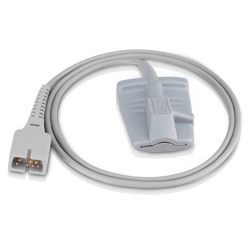[2-004-00143] SPO2 SENSOR DE PUNTA SUAVE DE SILICONA, ADULTO, 1M, REUSABLE